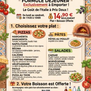Plat + Boisson
