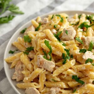 Pâtes au poulet